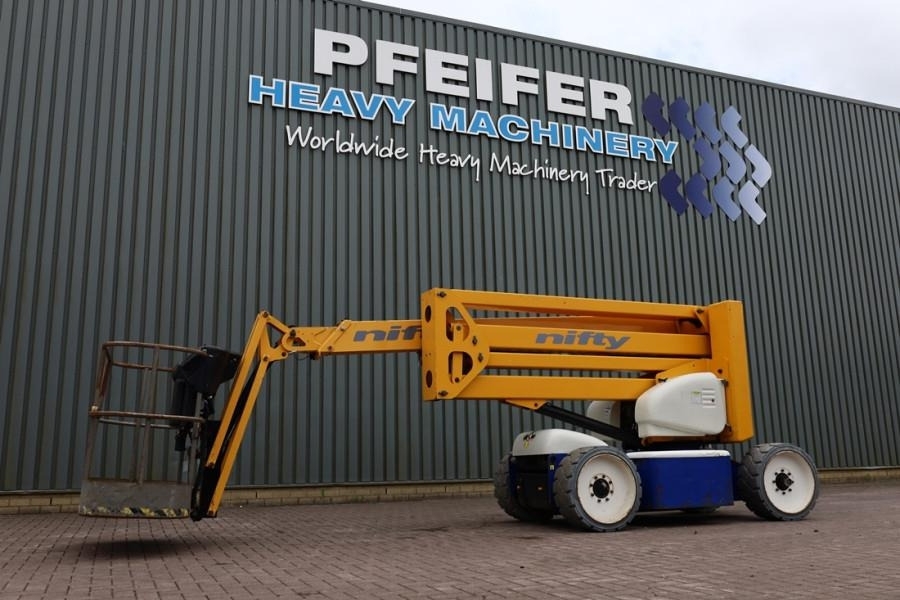 Niftylift HR17NE Electric, 17m Working Height, 9.7m Reach, 2 - Articulated boom: picture 1 Niftylift HR17NE Electric, 17m Working Height, 9.7m Reach, 2 - Articulated boom: picture 1