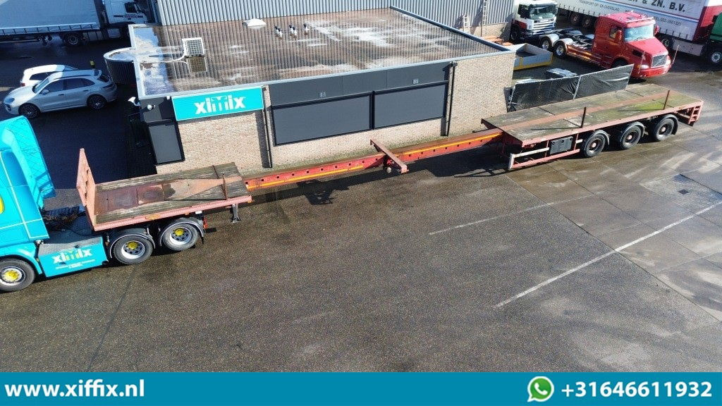 Broshuis 3-ass. Vlakke dubbel 2x uitschuifbare oplegger - Dropside/ Flatbed semi-trailer: picture 1 Broshuis 3-ass. Vlakke dubbel 2x uitschuifbare oplegger - Dropside/ Flatbed semi-trailer: picture 1