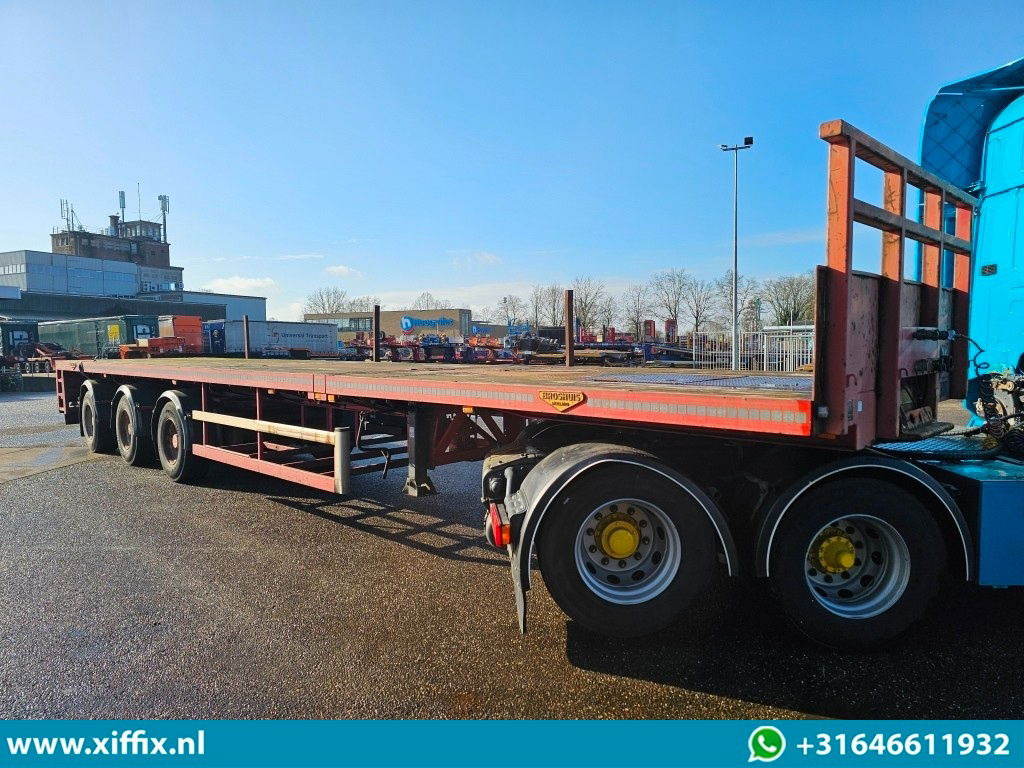 Broshuis 3-ass. Vlakke dubbel 2x uitschuifbare oplegger - Dropside/ Flatbed semi-trailer: picture 4 Broshuis 3-ass. Vlakke dubbel 2x uitschuifbare oplegger - Dropside/ Flatbed semi-trailer: picture 4