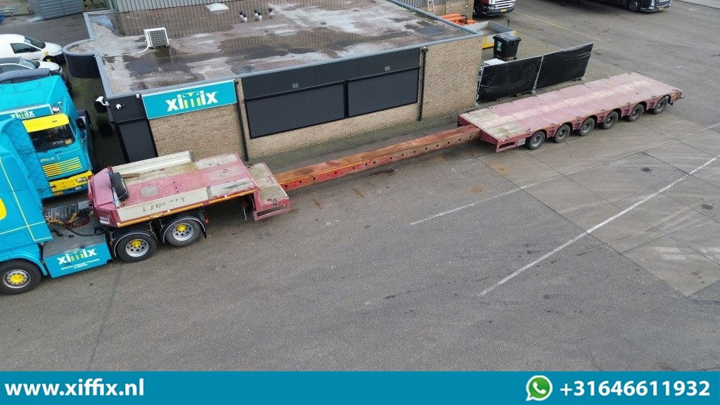 Broshuis 6-ass. Uitschuifbare semi dieplader / SL assen / 5x gestuurd - Low loader semi-trailer: picture 1 Broshuis 6-ass. Uitschuifbare semi dieplader / SL assen / 5x gestuurd - Low loader semi-trailer: picture 1
