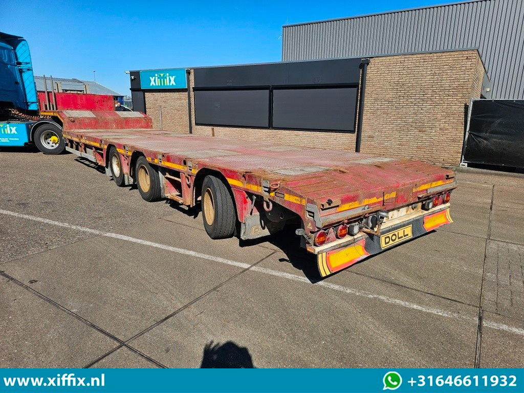 Doll 3-ass. Uitschuifbare Semi dieplader / 1x naloop gestuurd - Low loader semi-trailer: picture 4 Doll 3-ass. Uitschuifbare Semi dieplader / 1x naloop gestuurd - Low loader semi-trailer: picture 4