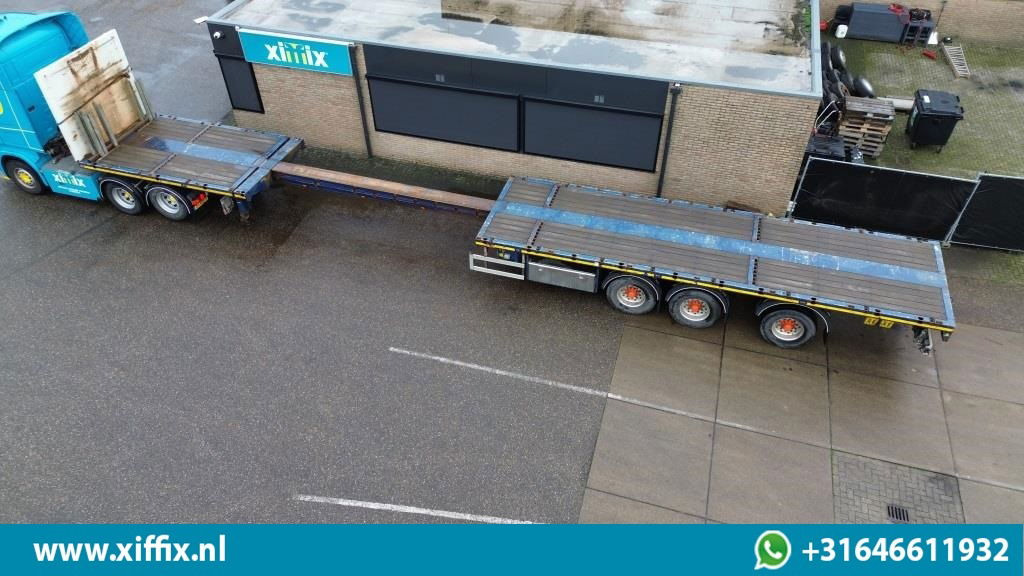 Doll 3-ass. Vlakke uitschuifbare oplegger / Naloop gestuurd - Dropside/ Flatbed semi-trailer: picture 2 Doll 3-ass. Vlakke uitschuifbare oplegger / Naloop gestuurd - Dropside/ Flatbed semi-trailer: picture 2