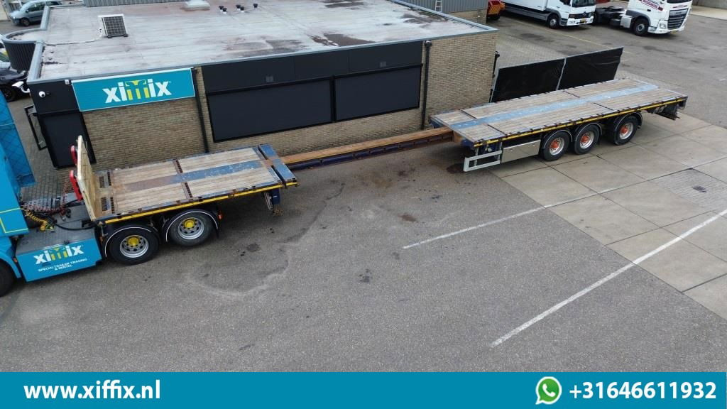 Doll 3-ass. Vlakke uitschuifbare oplegger / Naloop gestuurd - Dropside/ Flatbed semi-trailer: picture 1 Doll 3-ass. Vlakke uitschuifbare oplegger / Naloop gestuurd - Dropside/ Flatbed semi-trailer: picture 1
