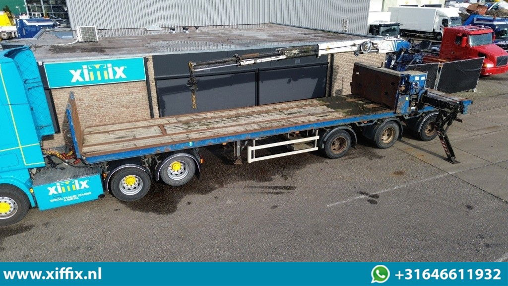Floor 3-ass. Steenoplegger met Kennis 23 ton/mtr. Kraan - Dropside/ Flatbed truck, Crane truck: picture 1 Floor 3-ass. Steenoplegger met Kennis 23 ton/mtr. Kraan - Dropside/ Flatbed truck, Crane truck: picture 1