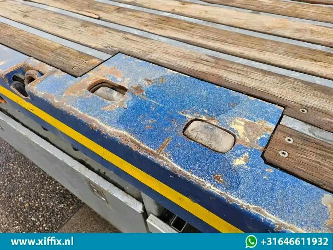 Dropside/ Flatbed semi-trailer Goldhofer 3-ass. Vlakke uitschuifbare oplegger / 3x gestuurd: picture 11 Dropside/ Flatbed semi-trailer Goldhofer 3-ass. Vlakke uitschuifbare oplegger / 3x gestuurd: picture 11