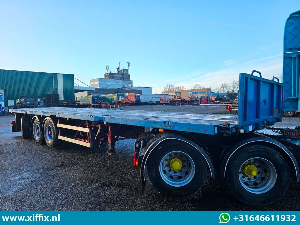 Groenewegen 3-ass. Vlakke oplegger / 1x gestuurd - Dropside/ Flatbed semi-trailer: picture 4 Groenewegen 3-ass. Vlakke oplegger / 1x gestuurd - Dropside/ Flatbed semi-trailer: picture 4