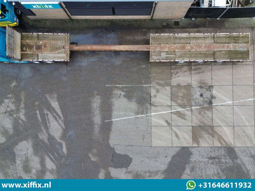 Meusburger 3-ass. Vlakke uitschuifbare oplegger / 3x gestuurd - Dropside/ Flatbed semi-trailer: picture 3 Meusburger 3-ass. Vlakke uitschuifbare oplegger / 3x gestuurd - Dropside/ Flatbed semi-trailer: picture 3