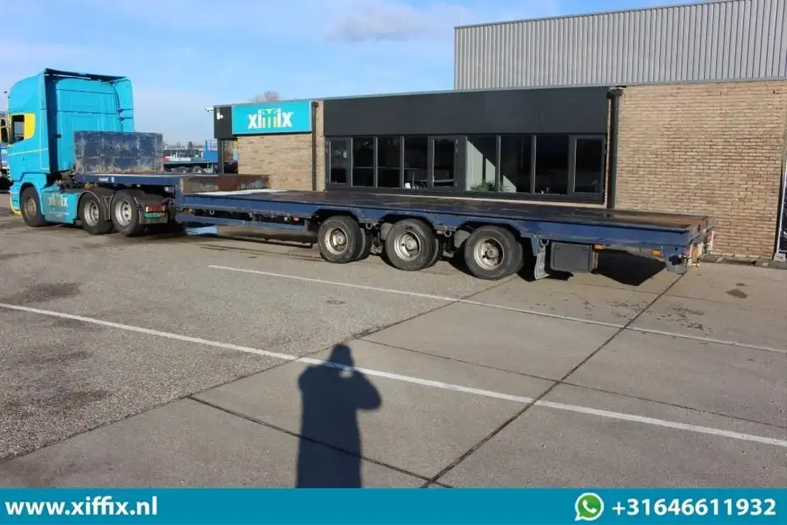Low loader semi-trailer Nooteboom 3-ass. Uitschuifbare semi dieplader / 3x gestuurd: picture 9 Low loader semi-trailer Nooteboom 3-ass. Uitschuifbare semi dieplader / 3x gestuurd: picture 9