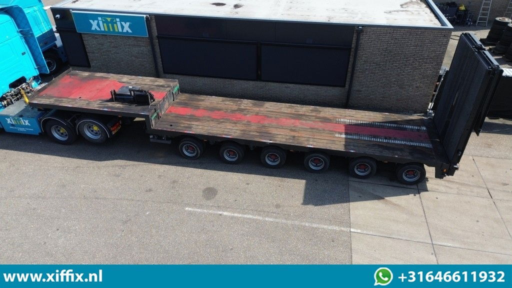 Nooteboom 6-ass. Semi dieplader met dubbele hydr. Kleppen / 5x gestuurd - Low loader semi-trailer: picture 2 Nooteboom 6-ass. Semi dieplader met dubbele hydr. Kleppen / 5x gestuurd - Low loader semi-trailer: picture 2