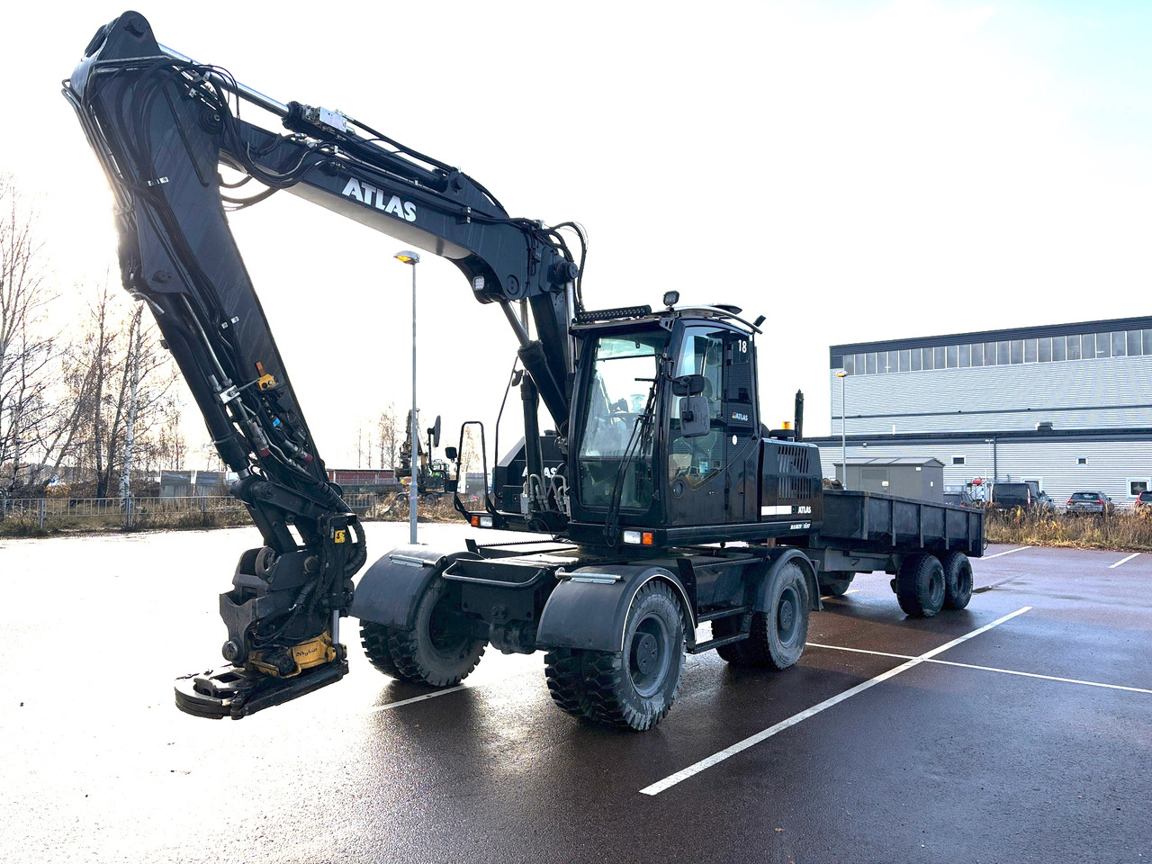 Atlas 160W - Wheel excavator: picture 1 Atlas 160W - Wheel excavator: picture 1