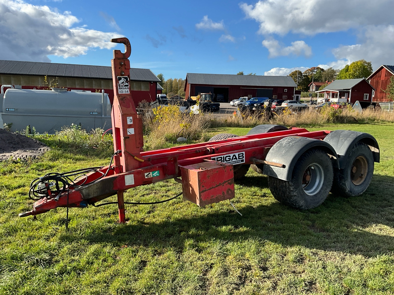 Bigab 10-14 - Roll-off/ Skip trailer: picture 1 Bigab 10-14 - Roll-off/ Skip trailer: picture 1