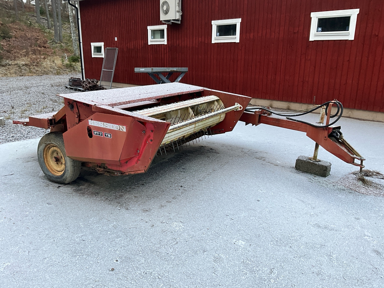 Hesston PT-7 TS - Flail mower/ Mulcher: picture 1 Hesston PT-7 TS - Flail mower/ Mulcher: picture 1