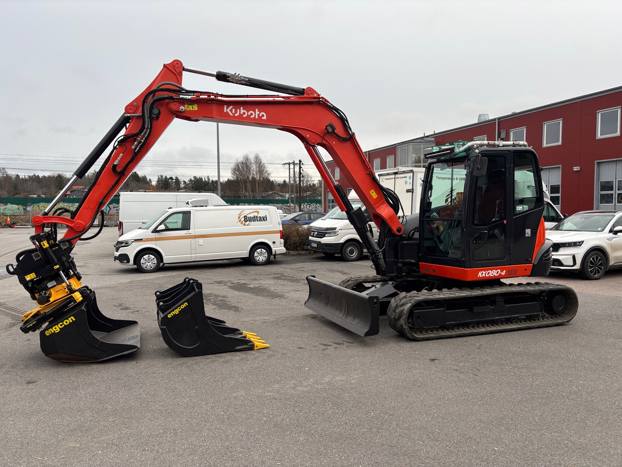 Kubota KX080-4 - Excavator: picture 1 Kubota KX080-4 - Excavator: picture 1
