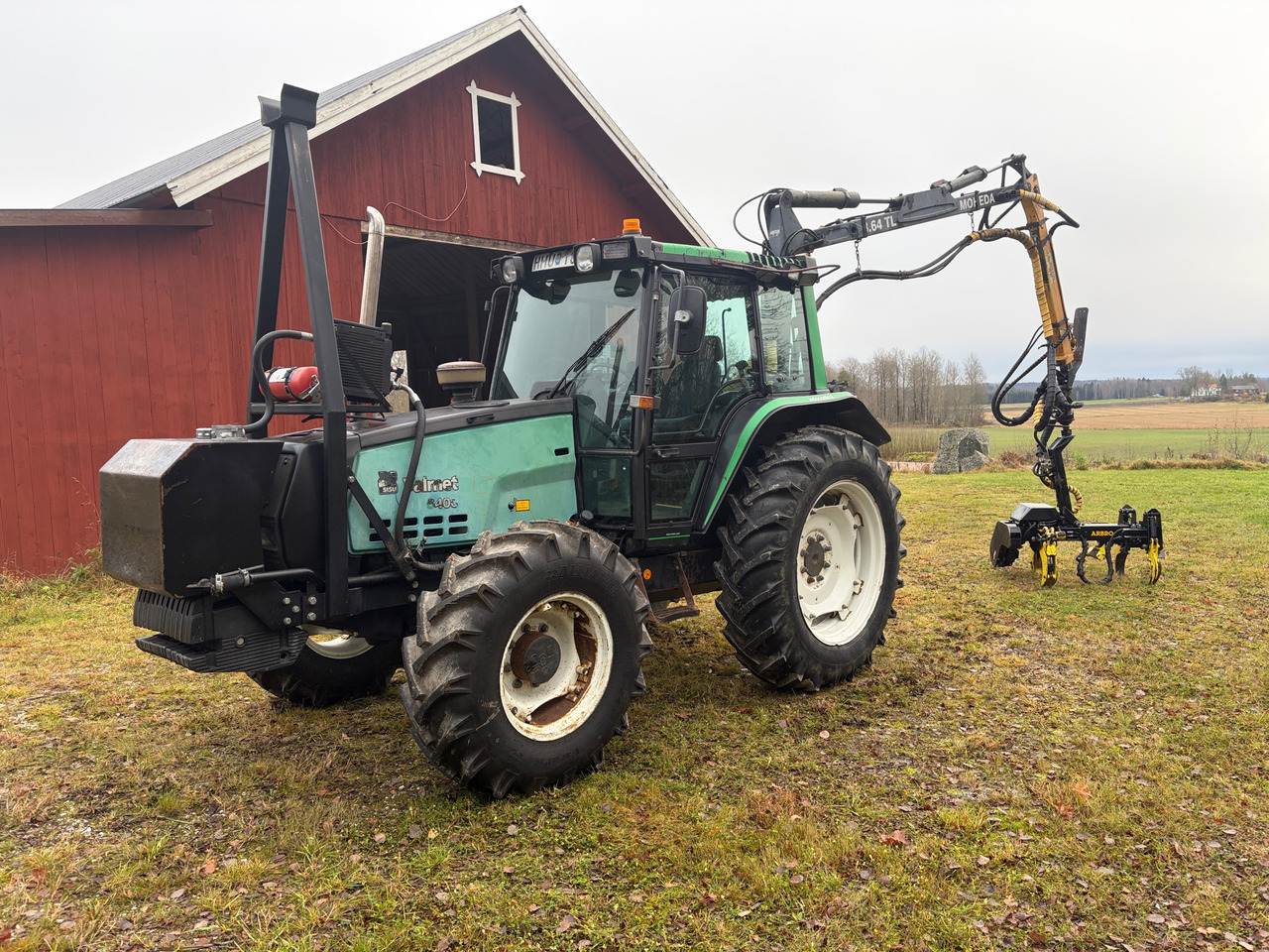 Valmet 6400 - Farm tractor: picture 1 Valmet 6400 - Farm tractor: picture 1