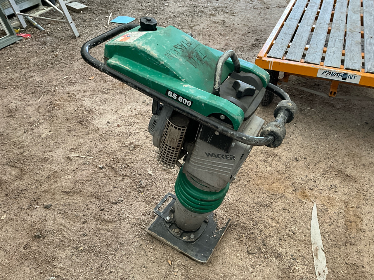 Wacker BS600 - Vibratory plate: picture 1 Wacker BS600 - Vibratory plate: picture 1