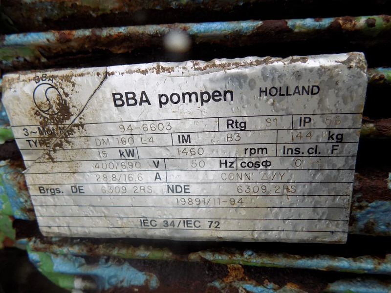 Water pump BBA: picture 7