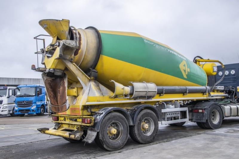 DE BUF BETON MIXER/MALAXEUR/MISCHER-12M3 - Concrete mixer semi-trailer: picture 3 DE BUF BETON MIXER/MALAXEUR/MISCHER-12M3 - Concrete mixer semi-trailer: picture 3