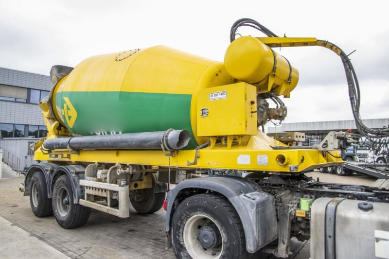 DE BUF MIXER/MALAXEUR/MISCHER-10M3 (gestuurd/gelenkt/dir./steering) - Concrete mixer semi-trailer: picture 2 DE BUF MIXER/MALAXEUR/MISCHER-10M3 (gestuurd/gelenkt/dir./steering) - Concrete mixer semi-trailer: picture 2