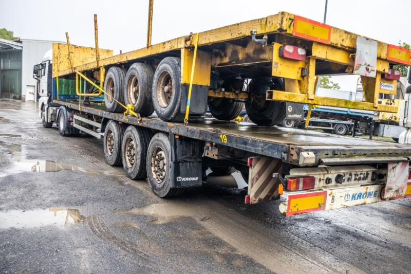 Krone SD27-PLATEAU-39000 KG MTM - Dropside/ Flatbed semi-trailer: picture 4 Krone SD27-PLATEAU-39000 KG MTM - Dropside/ Flatbed semi-trailer: picture 4