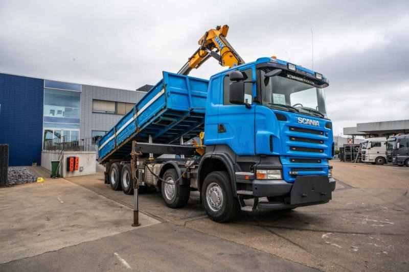 Scania R400 - EFFER 210-4S - Tipper, Crane truck: picture 2 Scania R400 - EFFER 210-4S - Tipper, Crane truck: picture 2
