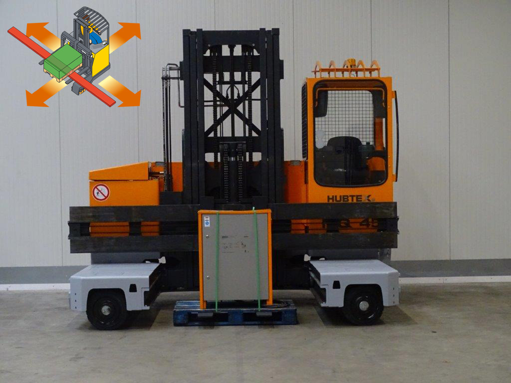 Hubtex MQ45 - TRIPLEX - 4-way reach truck: picture 1 Hubtex MQ45 - TRIPLEX - 4-way reach truck: picture 1