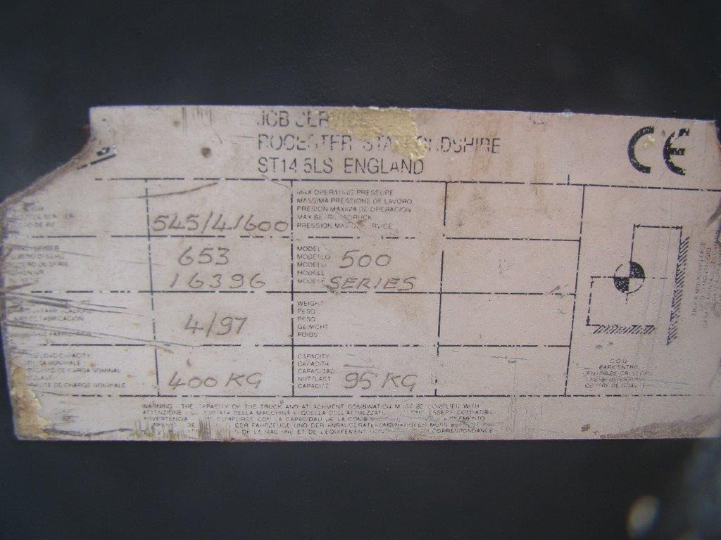 JCB Lastarm Kranarm Kranausleger 4m - Boom: picture 4 JCB Lastarm Kranarm Kranausleger 4m - Boom: picture 4