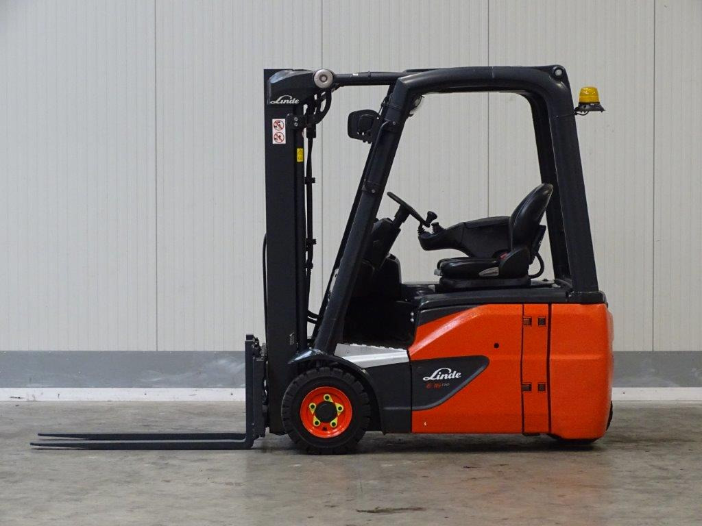 Linde E16C-02 - TRIPLEX - Electric forklift: picture 3 Linde E16C-02 - TRIPLEX - Electric forklift: picture 3