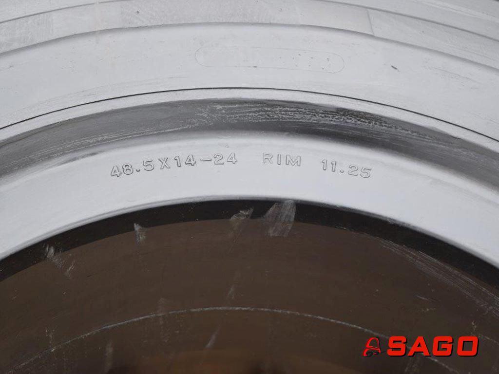 Monarch Superelastic 48.5x14-24 RIM 11.25 (355/85-24) - Tire for Material handling equipment: picture 3 Monarch Superelastic 48.5x14-24 RIM 11.25 (355/85-24) - Tire for Material handling equipment: picture 3