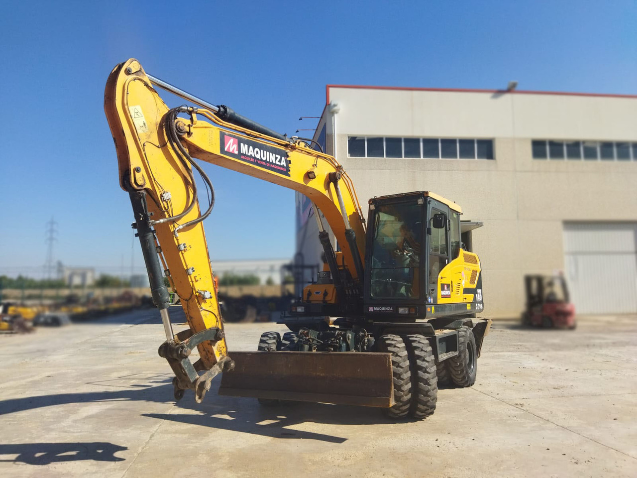 HYUNDAI HW140 - Wheel excavator: picture 4 HYUNDAI HW140 - Wheel excavator: picture 4