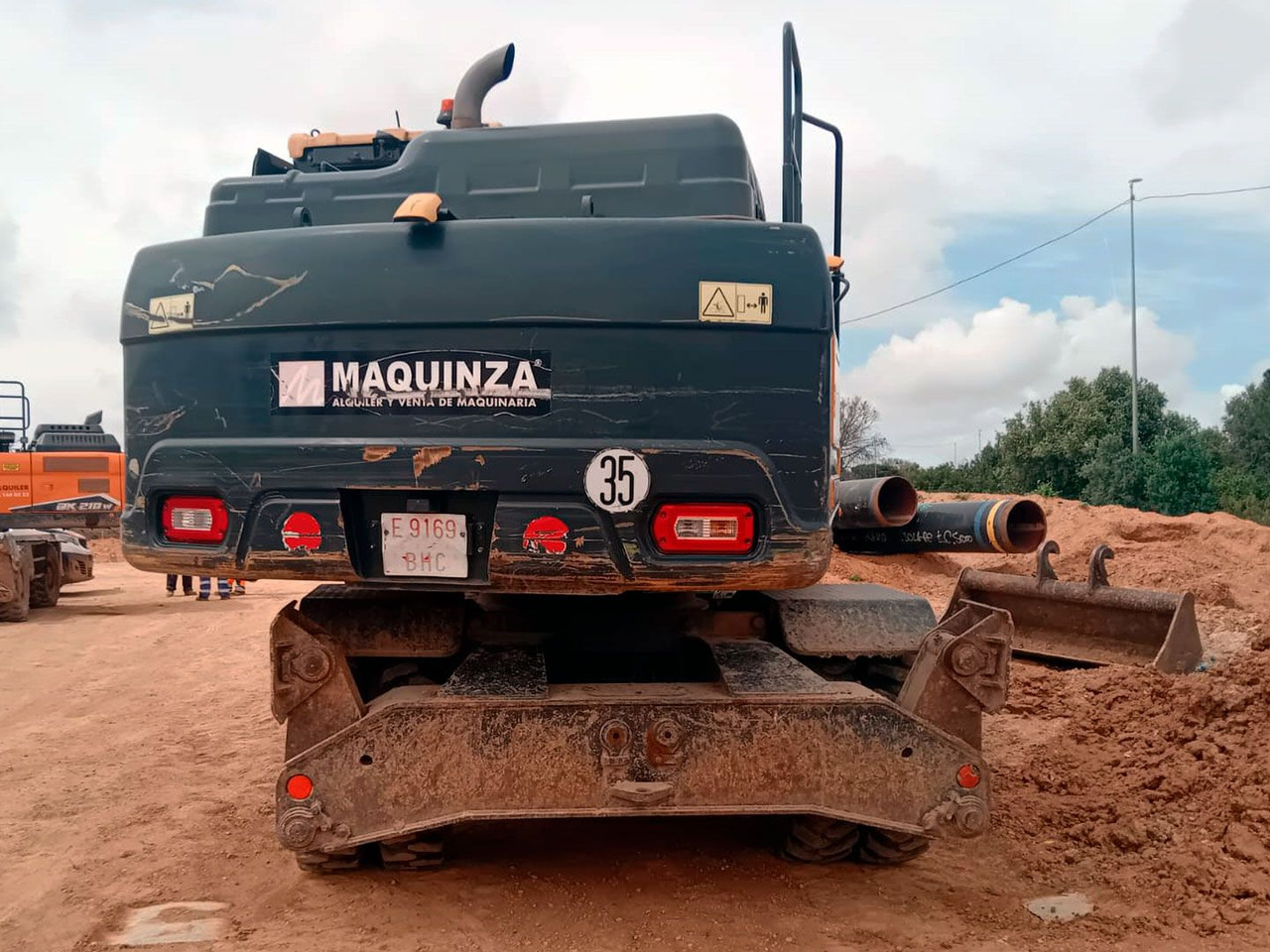 HYUNDAI HW180 - Wheel excavator: picture 5 HYUNDAI HW180 - Wheel excavator: picture 5