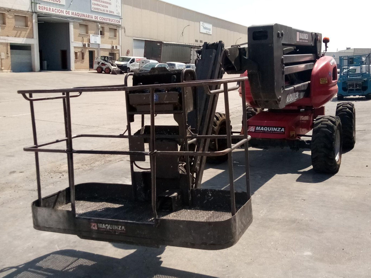 MANITOU 160ATJ EJE OSCILANTE - Articulated boom: picture 2 MANITOU 160ATJ EJE OSCILANTE - Articulated boom: picture 2