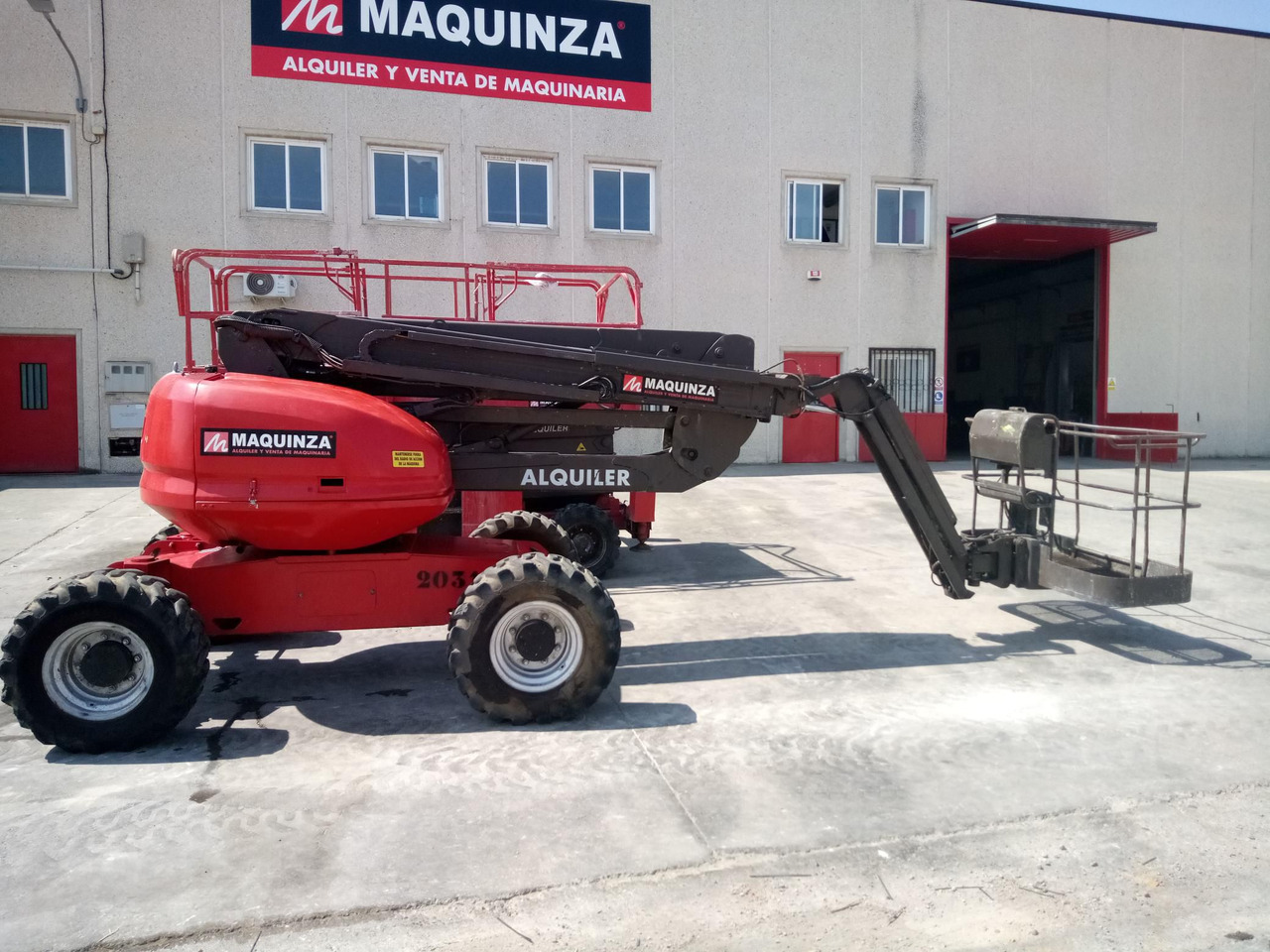 MANITOU 160ATJ EJE OSCILANTE - Articulated boom: picture 1 MANITOU 160ATJ EJE OSCILANTE - Articulated boom: picture 1
