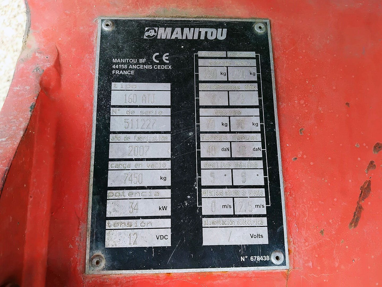 MANITOU 160ATJ EJE OSCILANTE leasing MANITOU 160ATJ EJE OSCILANTE: picture 11