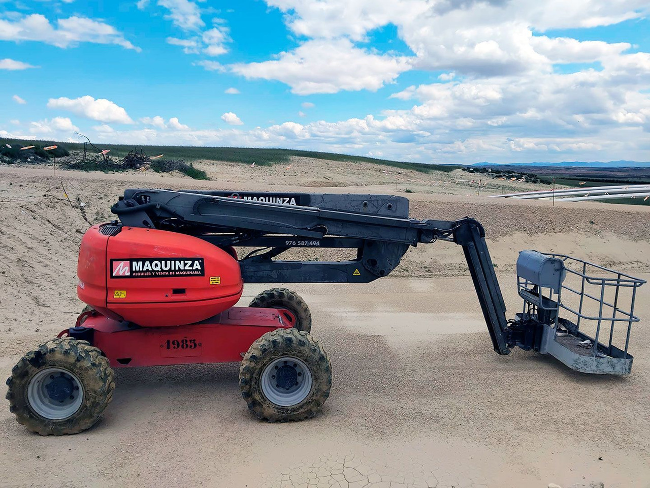 MANITOU 160ATJ EJE OSCILANTE - Articulated boom: picture 1 MANITOU 160ATJ EJE OSCILANTE - Articulated boom: picture 1