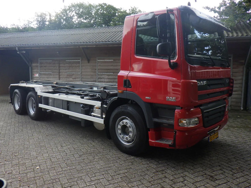 DAF CF 85 410 Euro 5 / Manual / Blad-Lucht / Boogie - Liftas / HTS Kabel / 9 T vooras / Airco - Cable system truck: picture 2 DAF CF 85 410 Euro 5 / Manual / Blad-Lucht / Boogie - Liftas / HTS Kabel / 9 T vooras / Airco - Cable system truck: picture 2