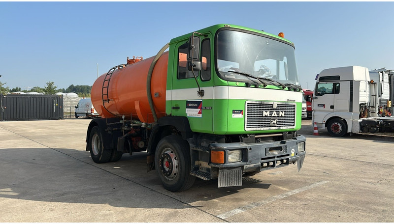 MAN 19.322 (MANUAL PUMP / POMPE MANUELLE / 11.000L) - Vacuum truck: picture 2 MAN 19.322 (MANUAL PUMP / POMPE MANUELLE / 11.000L) - Vacuum truck: picture 2