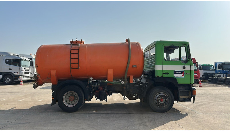 MAN 19.322 (MANUAL PUMP / POMPE MANUELLE / 11.000L) - Vacuum truck: picture 3 MAN 19.322 (MANUAL PUMP / POMPE MANUELLE / 11.000L) - Vacuum truck: picture 3