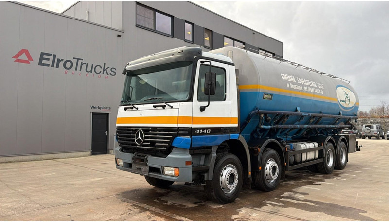 Mercedes-Benz actros 4140 (8X4 / EPS / CHASSIS 8M LONGEUR !! / GRAND PONT / LAMES / FREINS TAMBOURS / MP1) - Cab chassis truck: picture 1 Mercedes-Benz actros 4140 (8X4 / EPS / CHASSIS 8M LONGEUR !! / GRAND PONT / LAMES / FREINS TAMBOURS / MP1) - Cab chassis truck: picture 1
