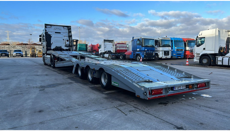 VS-MONT VSAT02 (BELGIAN TRAILER IN PERFECT CONDITION / TRUCK LOADING) - Low loader semi-trailer: picture 5 VS-MONT VSAT02 (BELGIAN TRAILER IN PERFECT CONDITION / TRUCK LOADING) - Low loader semi-trailer: picture 5