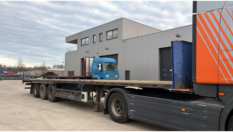 Dropside/ Flatbed semi-trailer Van Hool 3B2007 (DRUM BRAKES / FREINS TAMBOURS / BELGIAN TRAILER): picture 6