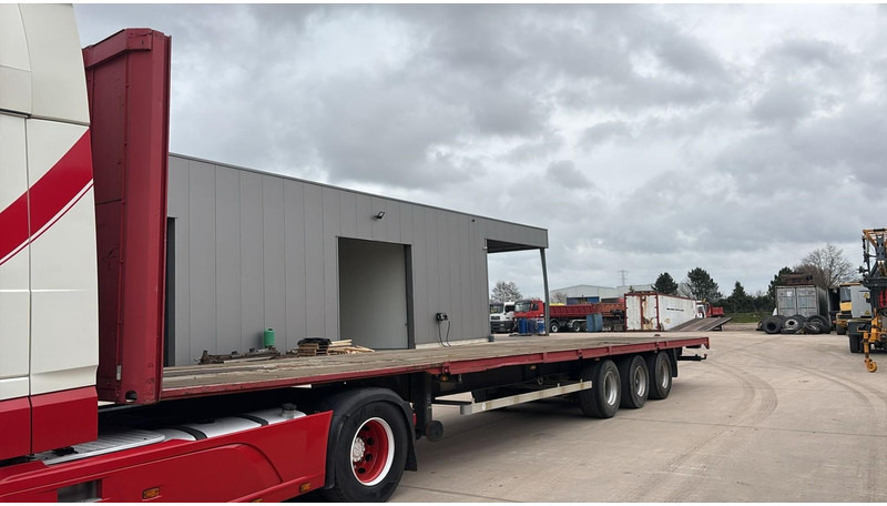 Van Hool 3B2011 (HOLLAND TRAILER / DRUM BRAKES / FREINS TAMBOURS) - Dropside/ Flatbed semi-trailer: picture 1 Van Hool 3B2011 (HOLLAND TRAILER / DRUM BRAKES / FREINS TAMBOURS) - Dropside/ Flatbed semi-trailer: picture 1
