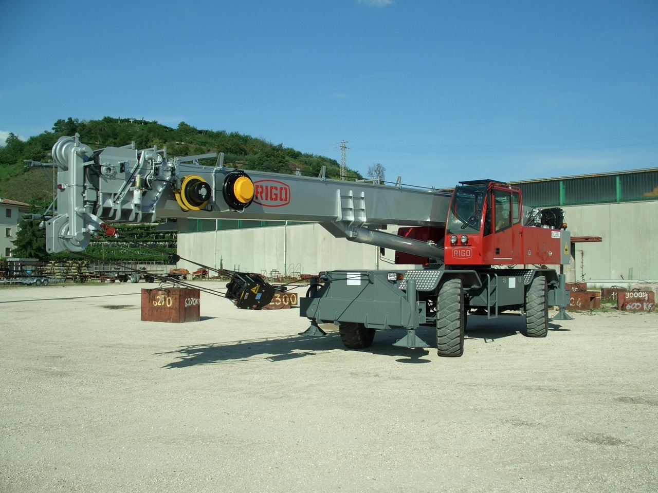 Rigo RT 500 - Rough terrain crane: picture 1 Rigo RT 500 - Rough terrain crane: picture 1