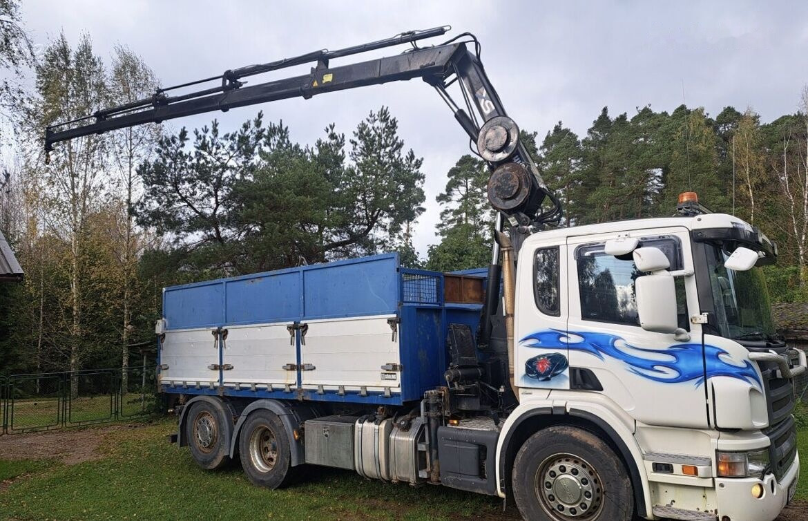 Scania P340 - Tipper, Crane truck: picture 5 Scania P340 - Tipper, Crane truck: picture 5