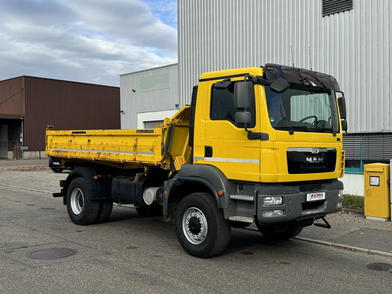 MAN TGM 18.340 4x4 ALLRAD MEILLER 3-S Kipper AHK - Tipper: picture 3 MAN TGM 18.340 4x4 ALLRAD MEILLER 3-S Kipper AHK - Tipper: picture 3