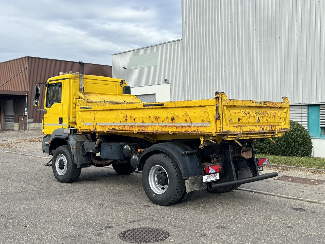 MAN TGM 18.340 4x4 ALLRAD MEILLER 3-S Kipper AHK - Tipper: picture 5 MAN TGM 18.340 4x4 ALLRAD MEILLER 3-S Kipper AHK - Tipper: picture 5