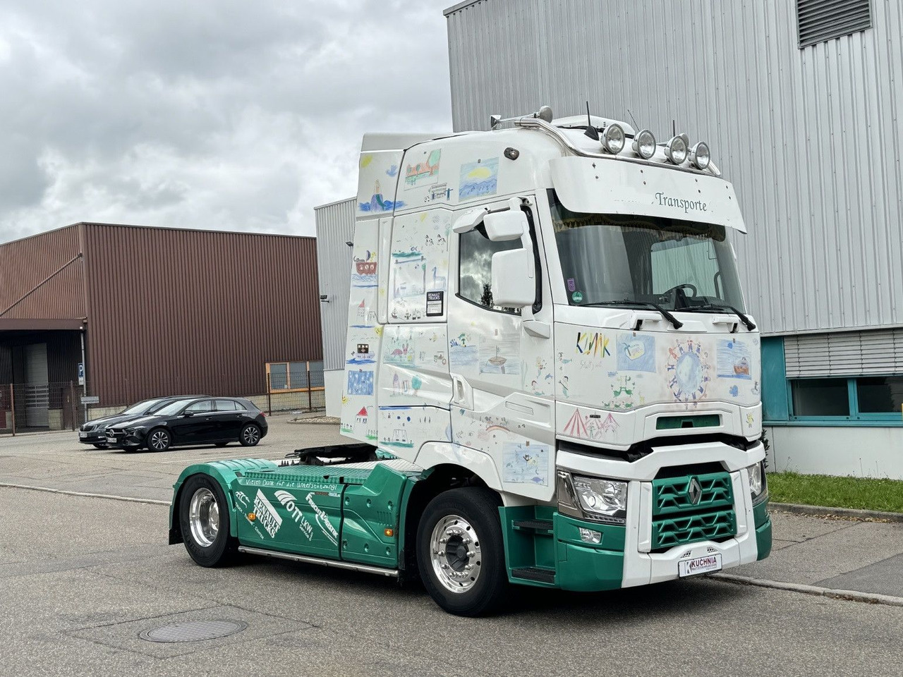 Renault T520 HIGHCAB Comfort 2-Tanks Retarder Airbrush - Tractor unit: picture 3 Renault T520 HIGHCAB Comfort 2-Tanks Retarder Airbrush - Tractor unit: picture 3