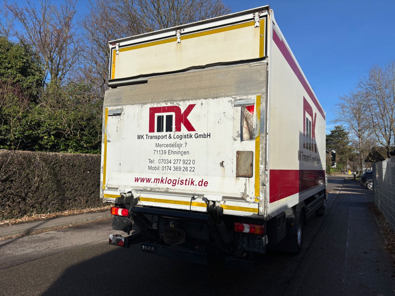 Mercedes-Benz Atego III 1224L, Euro-6, Klima, LBW - Box truck: picture 4 Mercedes-Benz Atego III 1224L, Euro-6, Klima, LBW - Box truck: picture 4