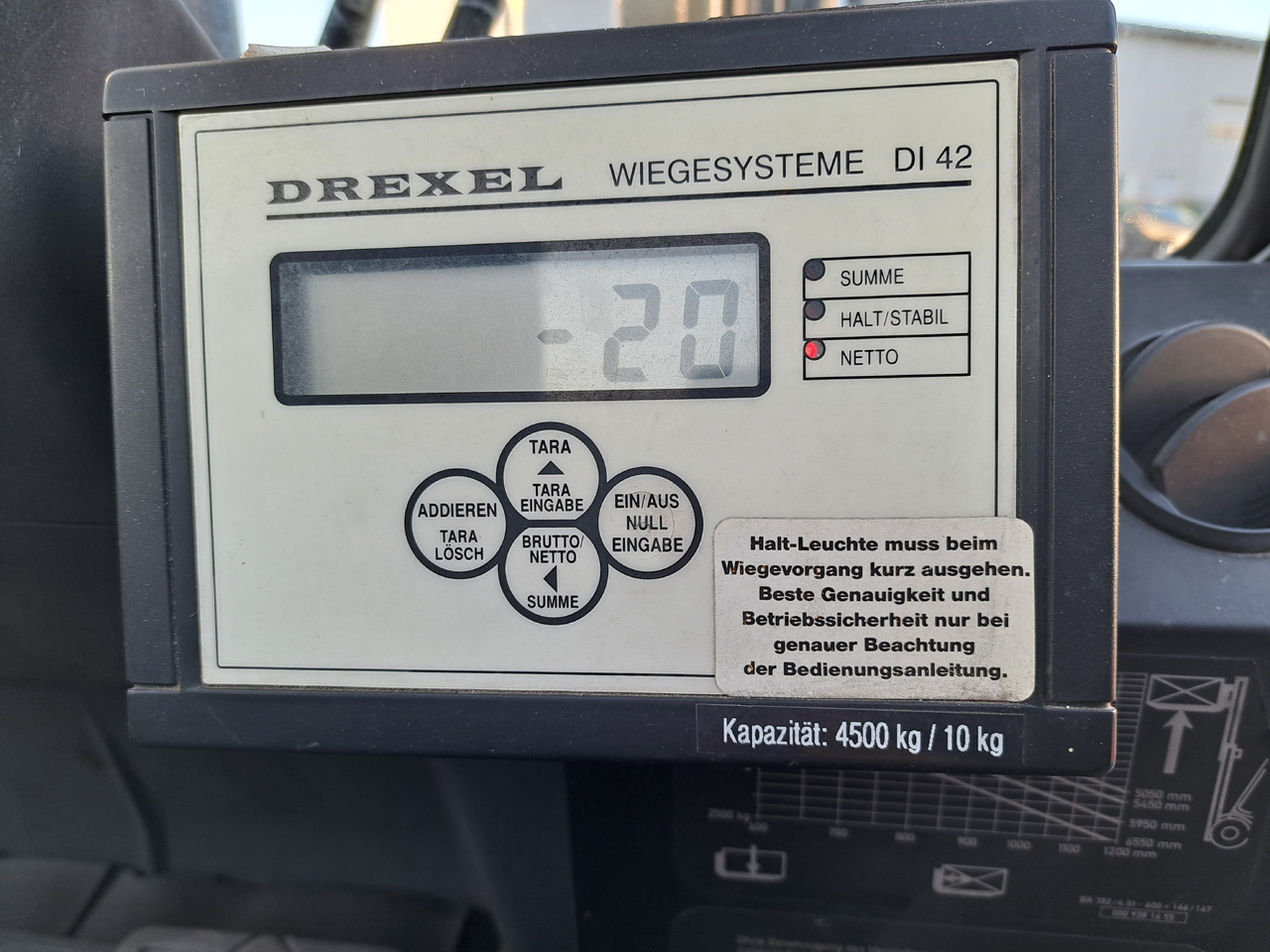 LINDE H45D-600 - Diesel forklift: picture 4 LINDE H45D-600 - Diesel forklift: picture 4