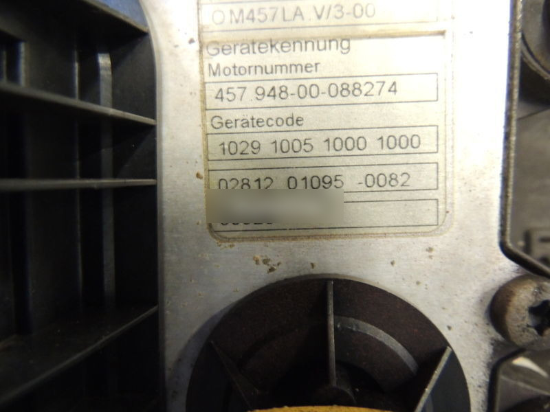 Mercedes-Benz OM457LA E5 for Mercedes-Benz AXOR truck for parts - Engine for Truck: picture 5 Mercedes-Benz OM457LA E5 for Mercedes-Benz AXOR truck for parts - Engine for Truck: picture 5