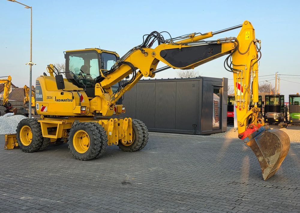 Komatsu PW 98MR-8, 2017 ROK, 5200 MTH, BEZ DPF i ADBLUE - Wheel excavator: picture 1 Komatsu PW 98MR-8, 2017 ROK, 5200 MTH, BEZ DPF i ADBLUE - Wheel excavator: picture 1
